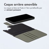 imoshion Étui portefeuille luxe 2-en-1 amovible Samsung Galaxy A57 (5G) - Vert