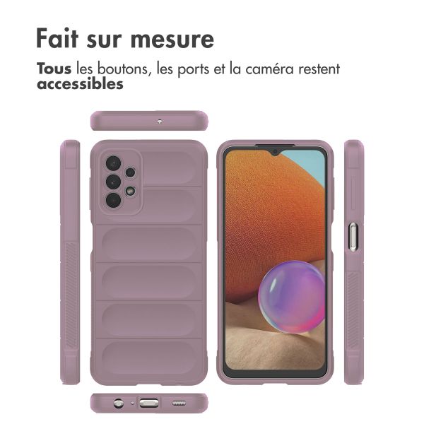 imoshion Coque arrière EasyGrip Samsung Galaxy A32 (5G) - Violet