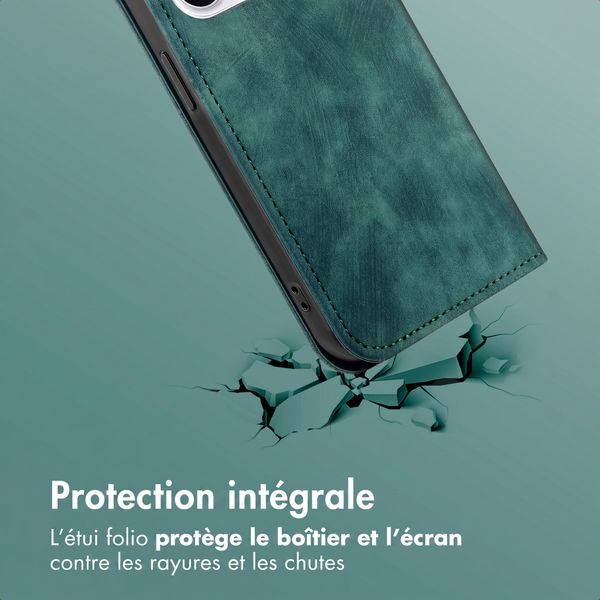 imoshion Étui de téléphone portefeuille Slim Oppo Reno15 (5G) - Vert