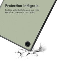 imoshion Coque tablette Design Trifold Samsung Galaxy Tab A8 - Floral Green