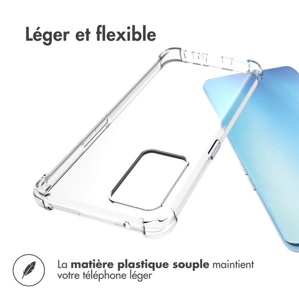 imoshion Shockproof Case Oppo Find X5 Lite 5G - Transparent