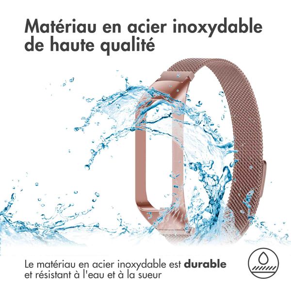 imoshion Bracelet magnétique milanais le Samsung Galaxy Fit 2 - Rose