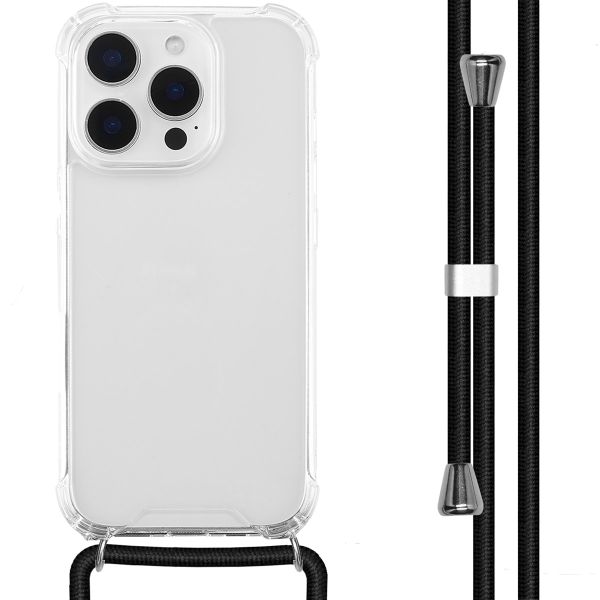 imoshion Coque avec cordon iPhone 16 Pro - Noir