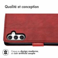 imoshion Étui de télephone portefeuille Samsung Galaxy A25 (5G) - Rouge