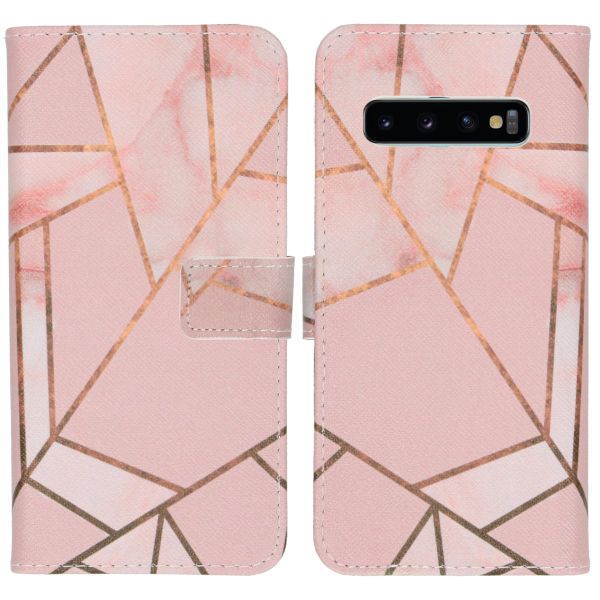 imoshion Coque silicone design Samsung Galaxy S10 - Pink Graphic