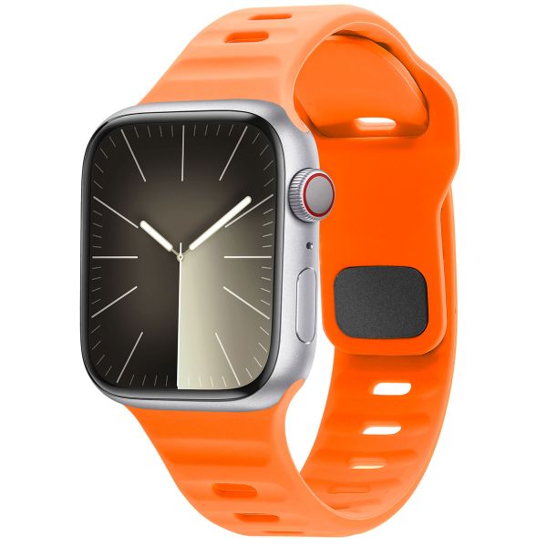 imoshion Bracelet en silicone Active Sport Apple Watch Series 1-10 / SE / Ultra (2) (44/45/46/49 mm) - Orange