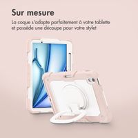 imoshion Coque tablette kidsproof Rugged Apple iPad Air 11 pouces (2025) M3 / (2024) M2 - Rose clair
