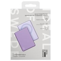 iDeal of Sweden MagSafe Powerbank Slim 5.000 mAh - Batterie externe sans fil - Lavender Milk