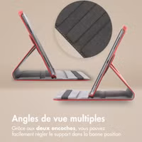 imoshion Coque tablette rotatif à 360° Samsung Galaxy Tab A11 Plus - Rouge
