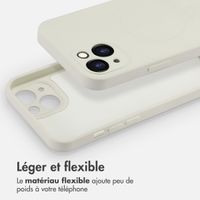 imoshion Coque Couleur avec MagSafe iPhone 13 - Beige