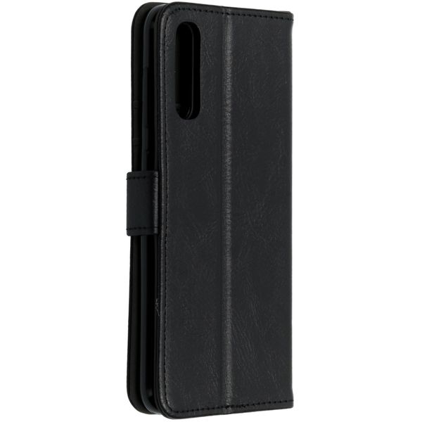 imoshion Étui de télephone portefeuille de luxe Samsung Galaxy A50 / A30s - Noir