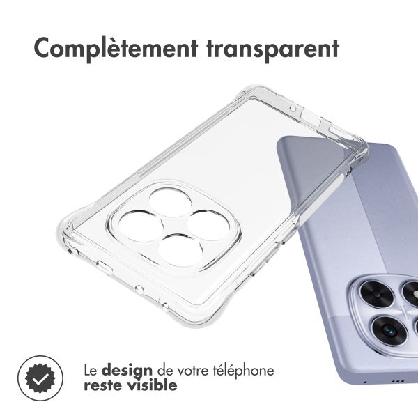 Accezz Coque Clear Xiaomi Poco X7 - Transparent