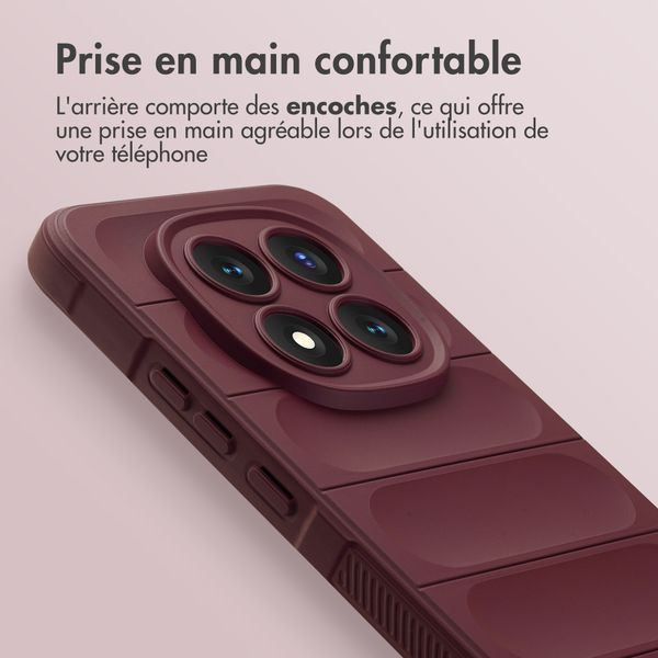 imoshion EasyGrip Backcover Xiaomi Redmi Note 15 Pro Plus (5G) - Aubergine