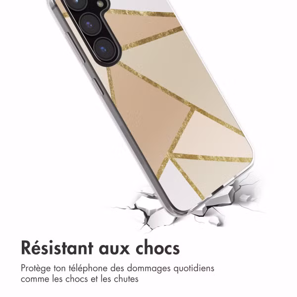 imoshion Coque Design Samsung Galaxy S24 FE - Graphic Beige