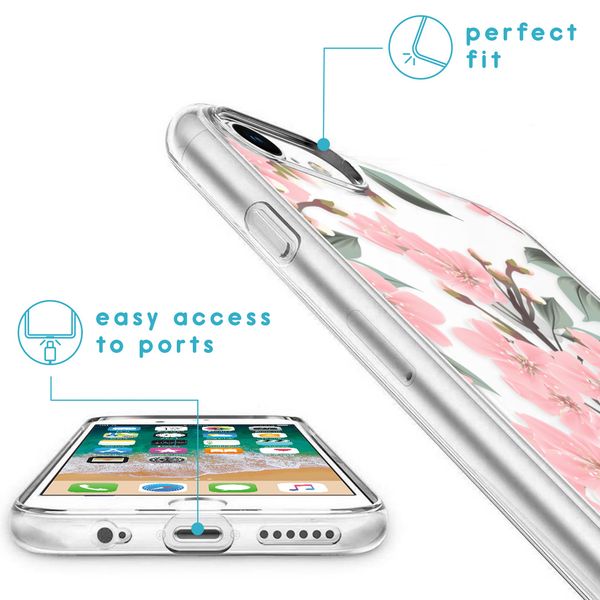 imoshion Coque Design Apple iPhone SE (2022 / 2020) / 8 / 7 - Cherry Blossom