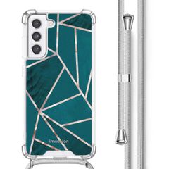 imoshion Coque Design avec cordon Samsung Galaxy S21 FE - Petrol Green Graphic