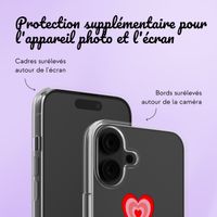 Coque avec votre propre photo et/ou texte Apple iPhone 16 - Hartje