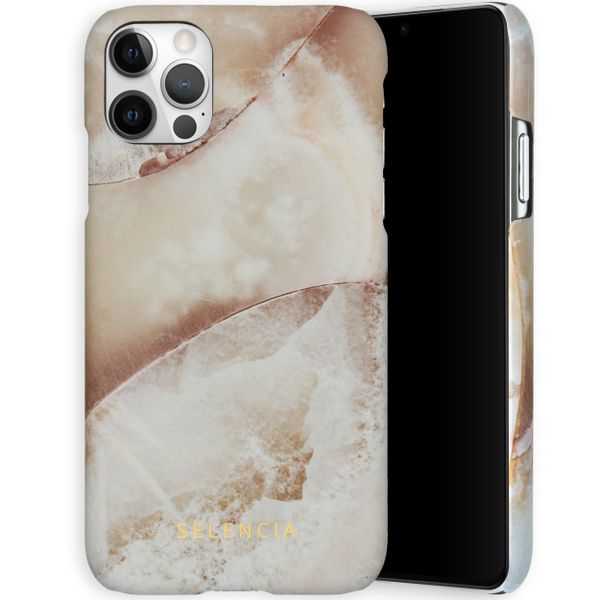 Selencia Coque Maya Fashion iPhone 12 (Pro) - Earth White