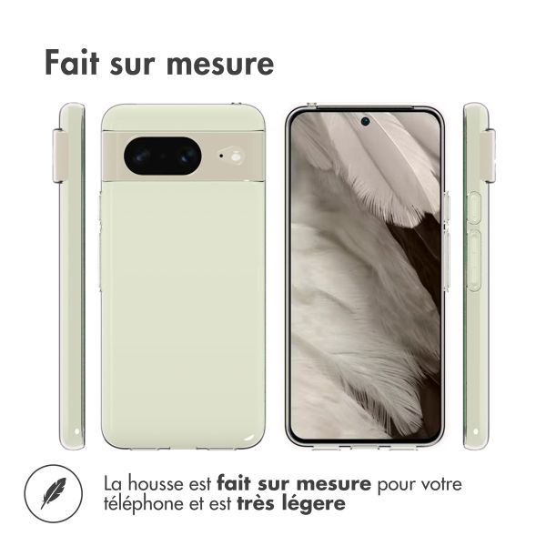 Accezz Coque Clear Google Pixel 8 - Transparent