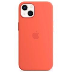 Apple Coque en silicone MagSafe iPhone 13 Mini - Nectarine