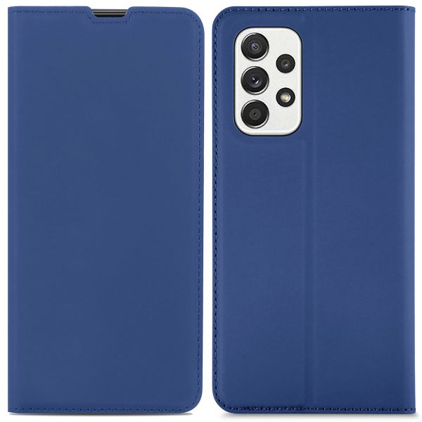 imoshion Étui de téléphone Slim Folio Samsung Galaxy A33 - Bleu foncé