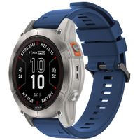 imoshion Bracelet QuickFit® en silicone  - Connexion Garmin 26 mm - Bleu foncé