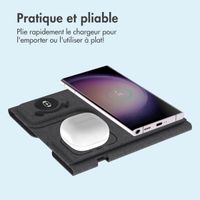 imoshion Chargeur sans fil pliable 3-en-1 Samsung - Galaxy Phone / Galaxy Buds / Galaxy Watch - Gris