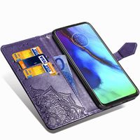 Etui de téléphone Mandala Motorola Moto G Pro - Violet