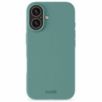 Holdit Coque Silicone Apple iPhone 16 - Moss Green