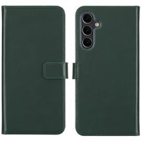 Selencia Étui de téléphone portefeuille en cuir véritable Samsung Galaxy A16 5G - Vert