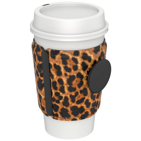 PopSockets PopThirst Cup Sacoche - Leopard Prowl