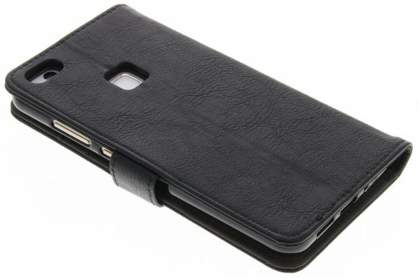 Étui de télephone portefeuille Huawei P10 Lite - Noir