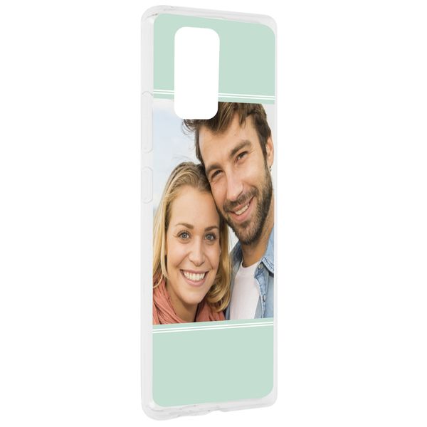 Concevez votre propre coque en gel Samsung Galaxy S10 Lite - Transparent