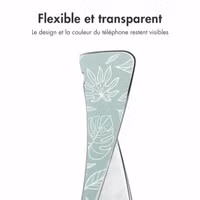 imoshion Coque Design Samsung Galaxy A54 (5G) - Leaves Line-Art