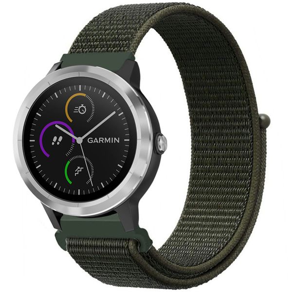 imoshion Bracelet en nylon le Garmin Venu / Vivoactive 3 / Forerunner 245 - Vert