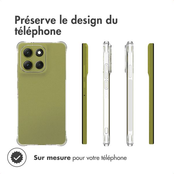 imoshion Shockproof Case Motorola Moto G86 - Transparent