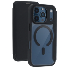 imoshion Bookcase transparente avec MagSafe Apple iPhone 17 Pro - Noir
