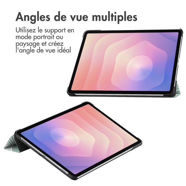 imoshion Coque tablette Design Trifold Samsung Galaxy Tab S11 - Botanica
