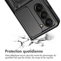 imoshion Coque Arrière Rugged avec anneau Samsung Galaxy Z Fold 5 - Noir