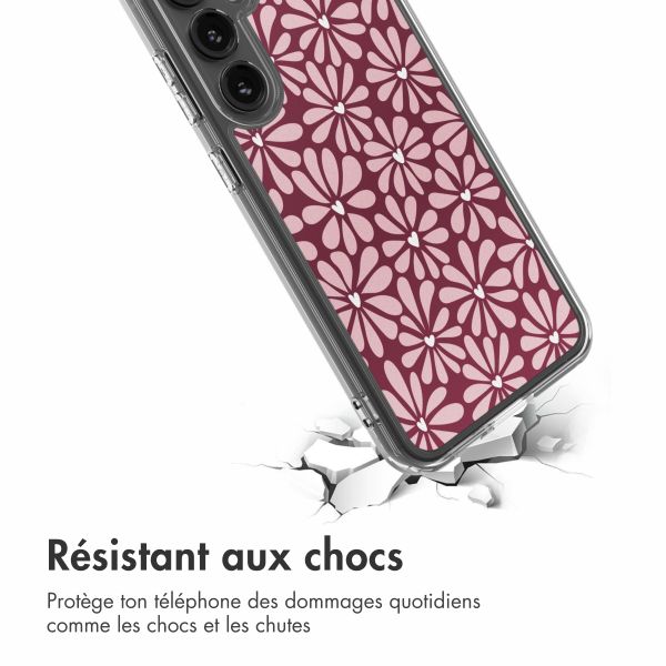 imoshion Coque Design Samsung Galaxy S23 FE - Bloom Love Blush