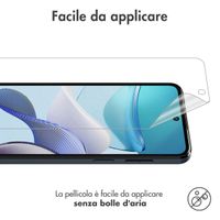 imoshion Protection d'écran Film 3pack Motorola Moto G13 / G23