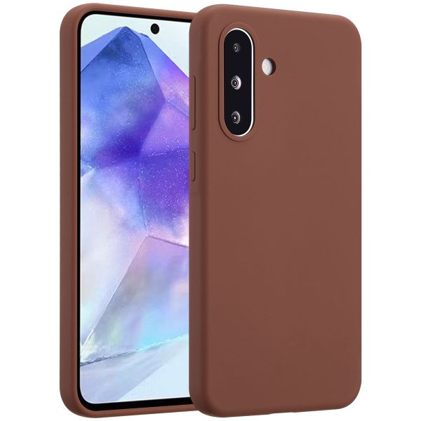 Accezz Coque Liquid Silicone Samsung Galaxy A36 - New Tea Brown