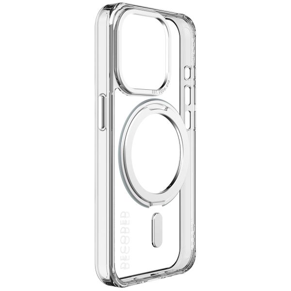 Decoded ﻿Coque Clear Stand avec MagSafe iPhone 15 Pro - Transparent