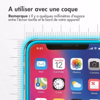 Accezz Protection d'écran en verre trempé Apple iPhone 11 Pro / Xs / X