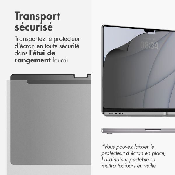 Accezz Protecteur d'écran de privacy magnétique Apple MacBook Pro 16 pouces (2021) / Pro 16 pouces (2023) M3 chip
