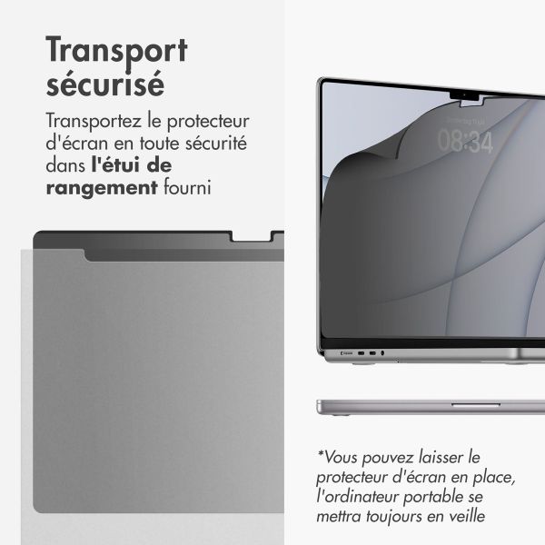 Accezz Protecteur d'écran de privacy magnétique MacBook Air 15 pouces (2023 / 2024 M3 chip / 2025 M4 chip) - A2941 / A3114 / A3241