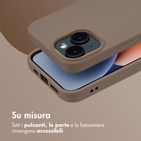 imoshion Coque Couleur Apple iPhone 14 - Marron