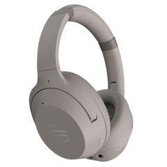 Selencia Casque sans fil Urban Play - Réduction active du bruit (ANC) - Avec étui de rangement - Cosy Grey
