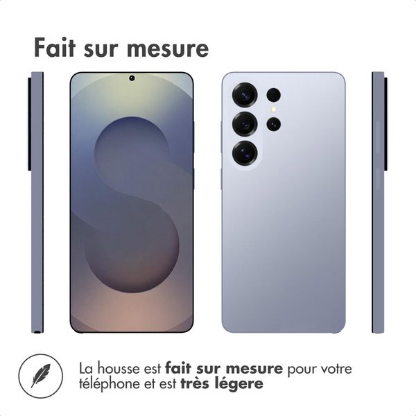 Accezz Coque Clear Samsung Galaxy S26 Ultra - Transparent