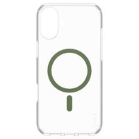 CARE by PanzerGlass Coque Urban Combat MagSafe iPhone 16 Plus - Transparent / Vert